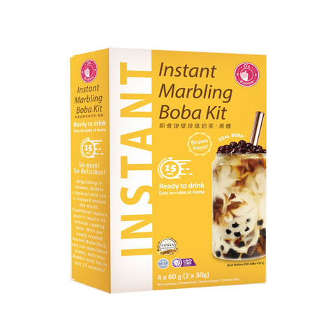 O's bubble Instant Boba Brown Sugar Kit 240 g