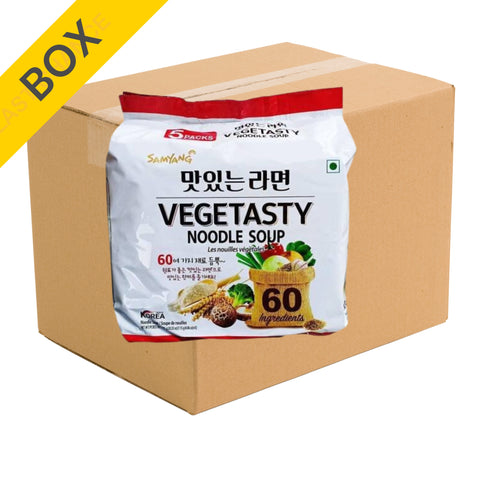 Samyang Vegetarian Instant Ramen Noodle Soup 40 x 115 g - free shipping